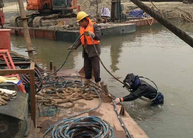 绍兴潜水封堵打捞